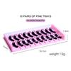 10 Pairs False Eyelashes Russian Strip Lashes Extension Faux Cils Naturel Eyelash Extension D Curl Strip Lashes Makeup Beauty  Magnetic Eyelashes