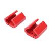Угловой зажим для рельса, подходит для бокового рельса ящика для инструментов системы, монтажные адаптеры, красный