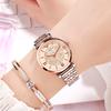 Модные женские часы, легкие роскошные кварцевые часы Starry, женские часы со стальным браслетом Temperament для женщин