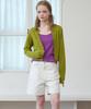 OPENING SUNSHINE Vintage Flower Denim Shorts Ivory