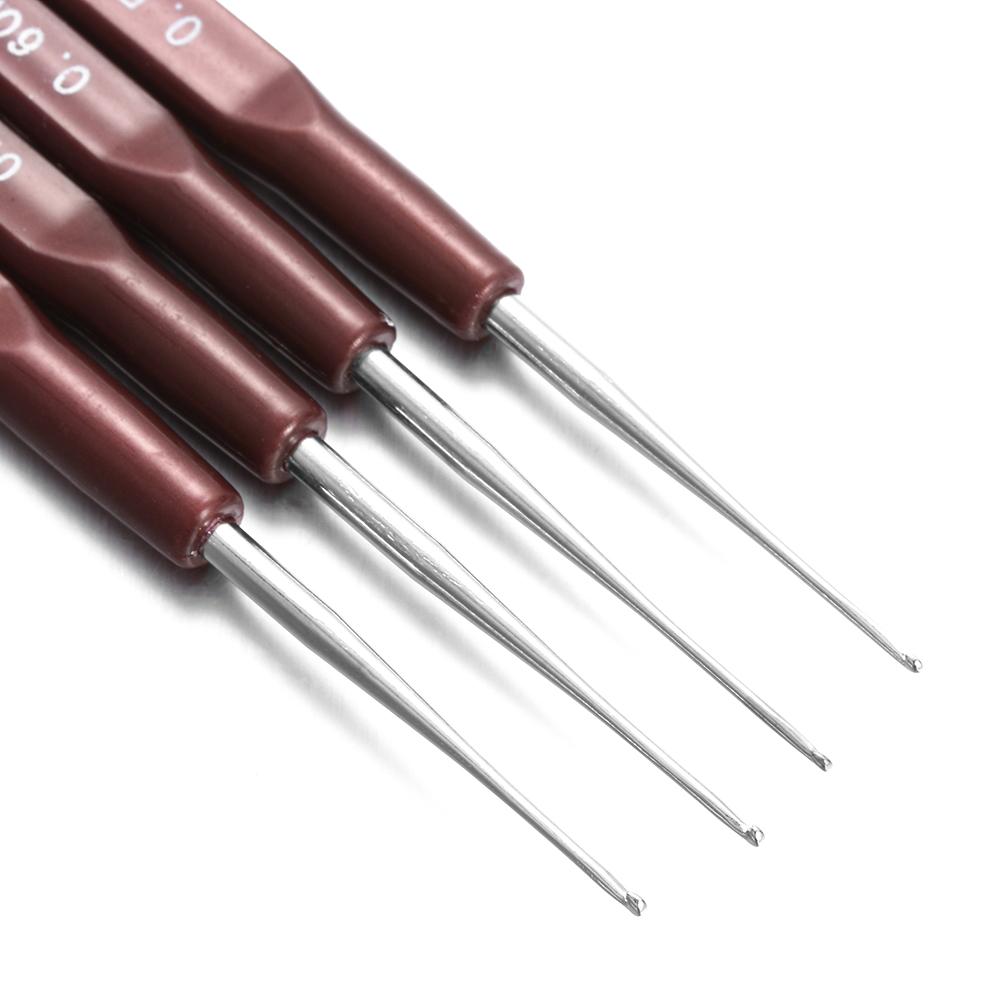 Plastic Handle Wig Making Tools Hair Making Tools Dreadlock Crochet Needles Hook Needle Micro Hook