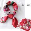 50 * 50cm Spring And Autumn Silk Scarves Versatile Decoration Professional Small Square Scarves Neck Protection Binding Bag