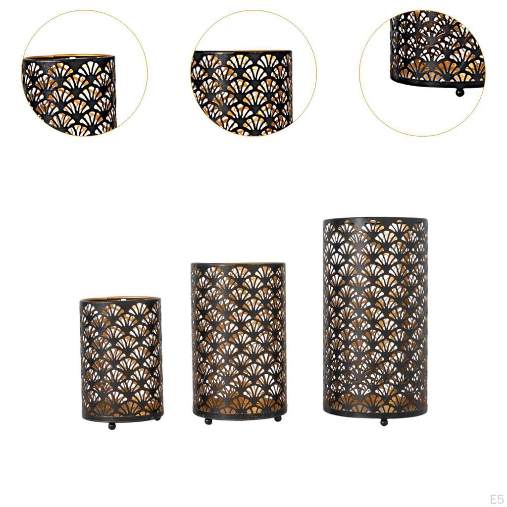 Candle Holder Cage Decor Desk Decoration Gifts Decorative Lantern Candlestick for