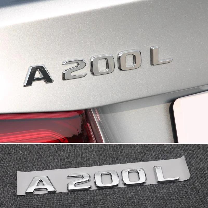 Mercedes Benz A Class W176 W177 3D ABS 4Matic Emblem - Fit A180/A200/A220/A250/A260/A180d/A220d - Rear Trunk Logo Sticker Upgrad ZY3