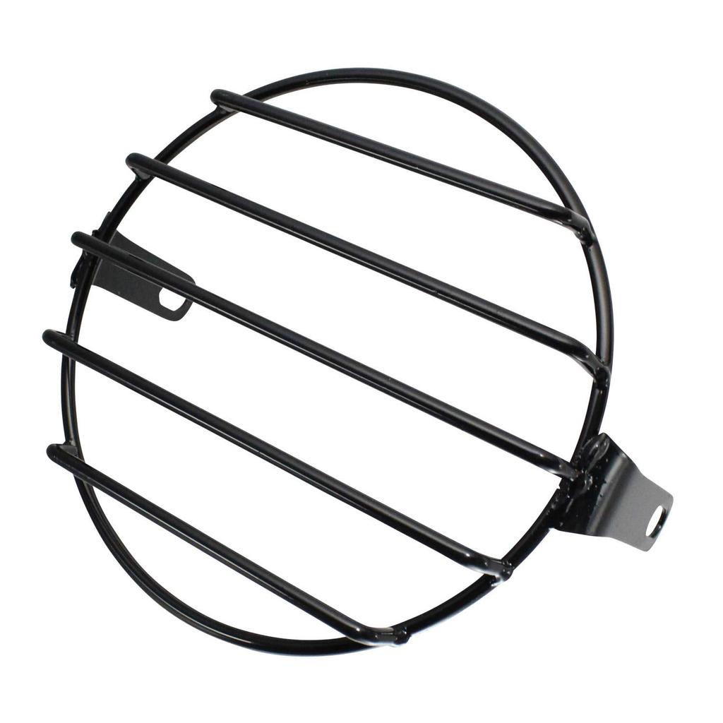 Nakira Motorcycle Headlight Grille Cover Guard Mesh, Universal 6.5-inch, 160mm (5 Horizontal Strips) nkr1075