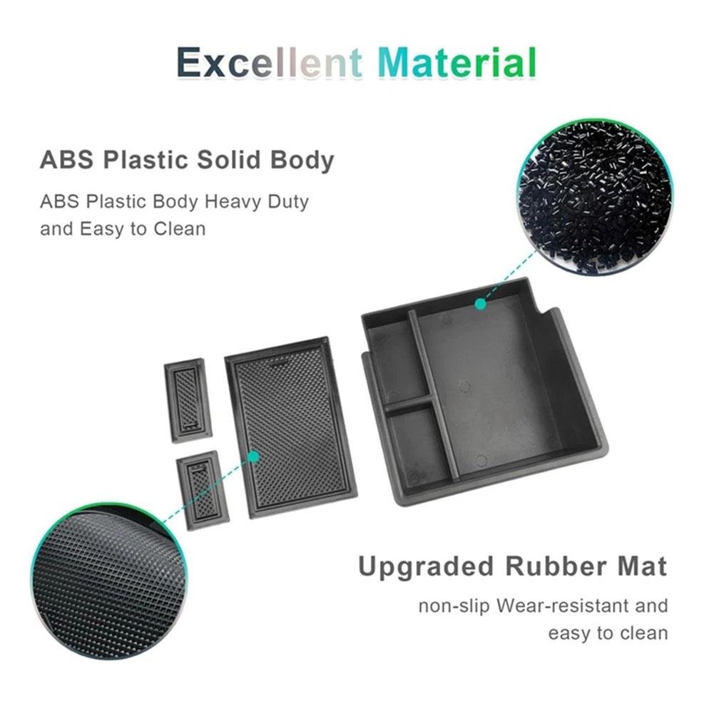 Для MG ZS Фейслифт 2024 2024 2024 Органайзер-лоток в центральную консоль, Бокс, Аксессуары для подлокотника, Бокс для перчаточного ящика, Внутреннее хранение Q5h1