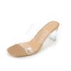 Clear Heels Slippers Women Sandals Summer Shoes Woman Transparent High Pumps Wedding Jelly High Heels