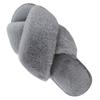 Women'S Plush Slippers Women'S Crossover Fur Slippers Casual Warm Cotton Drag