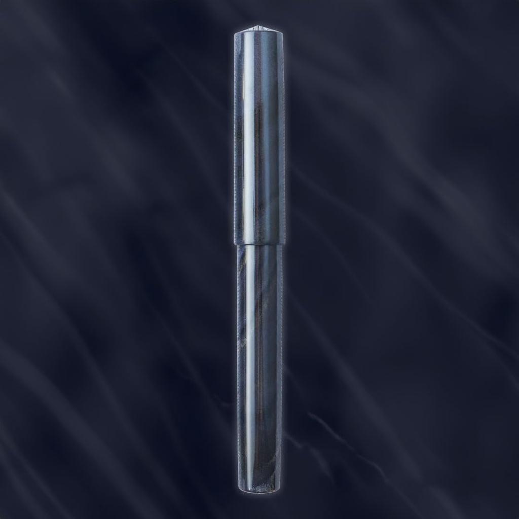 WANCHER Mine Fountain Marble Purple Wancher Fine Nib Pen, Grey, (F (Gold Plated))