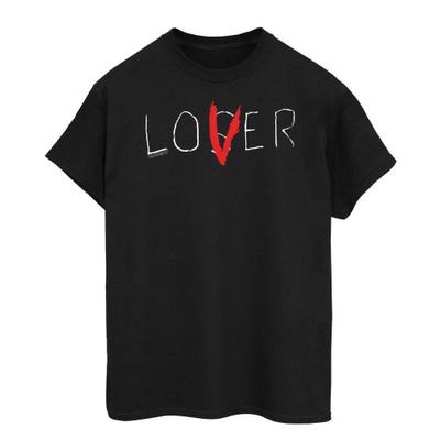 Женская/женская хлопковая футболка бойфренда Loser Lover