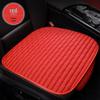 Plaid Three-Piece No-Tie Car Seat Cushion Set for Office and Home - Single Seat and Multi-Seat Interior Decor.
