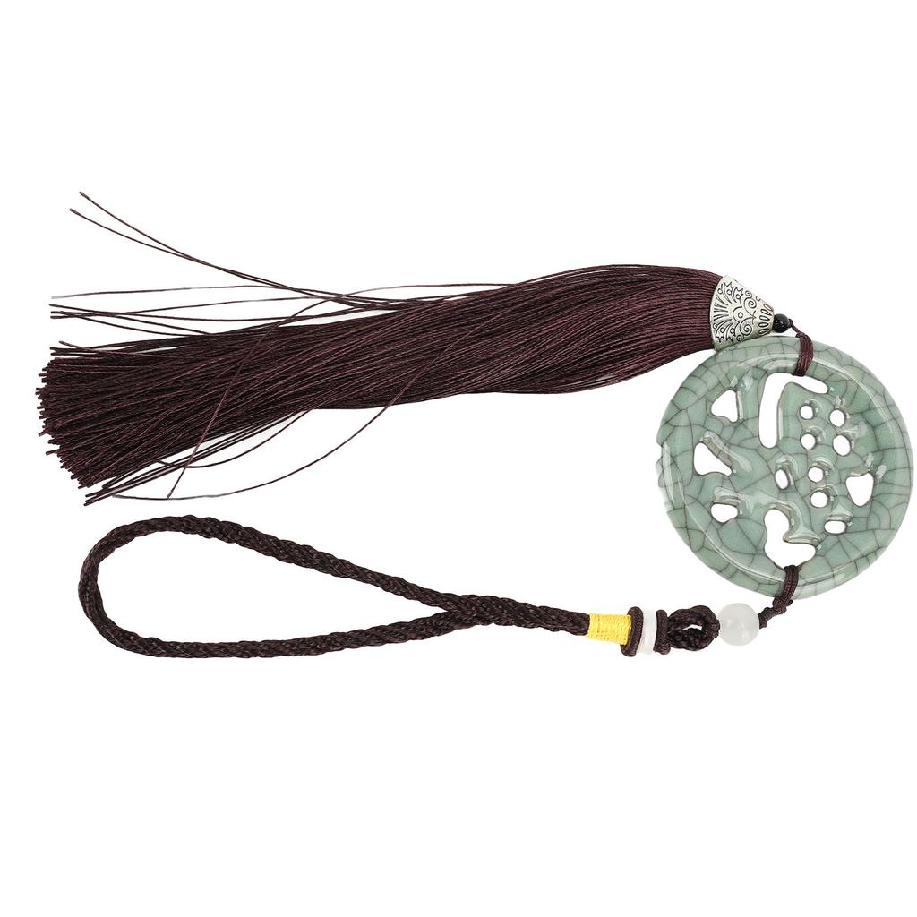 Круглый брелок фарфоровые бусины DIY привлекательный декоративный практичный милый стиль подвесная кисточка