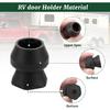 Trailer Door Holder Kit Low Profile Rubber Door Holder Bumper Fits RV Trailer - 2 Set