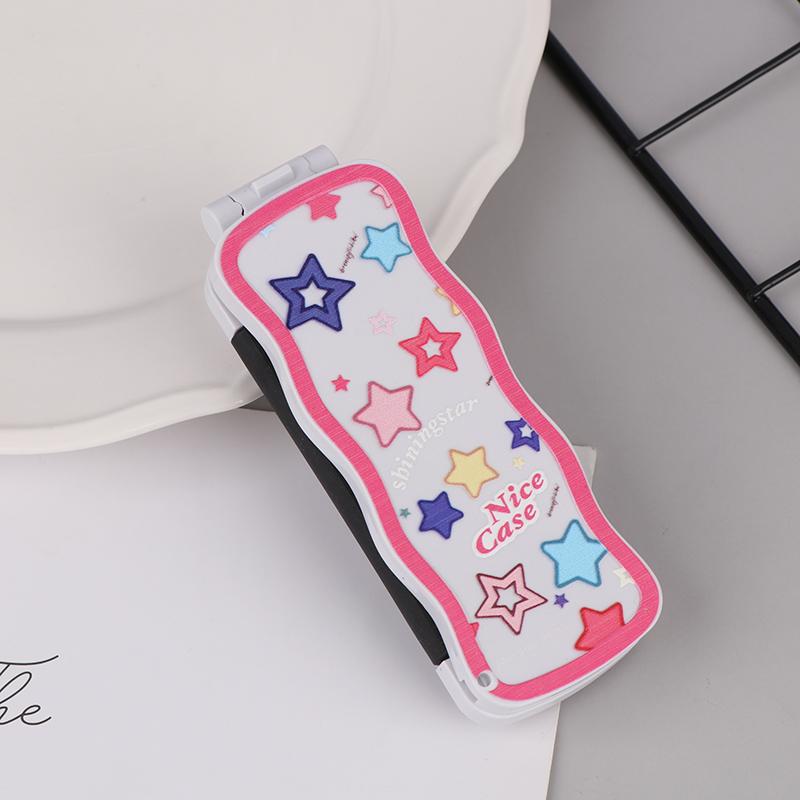 Мини-щетка для волос, складная массажная расческа, массаж головы, антистатическая портативная дорожная щетка для волос, расчески для волос для девочек с зеркалом