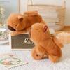 1-8PCS Rytanda Capybara Clap Circle Toys Capybara Plush Hand Ring Fun Pop Circles Kids Gift Slap Snap Wrap Wristband Bracelet