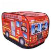 Foldable Game Play House Fire Truck Police Bus Pop Up Toy Tent Playhouse Cloth Gift For Children Firefighting Model Dopship