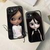 Темная милая кукла Девушка Арт Чехол для телефона Для IPhone 16 15 14 Plus 15 13 12 11 Pro Max X XS MAX Матовый чехол