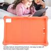 10.4in Tablet Case for   T40 Pro T40 Plus Shock Absorption Soft Silicone Tablet Protective Cover with Bracket