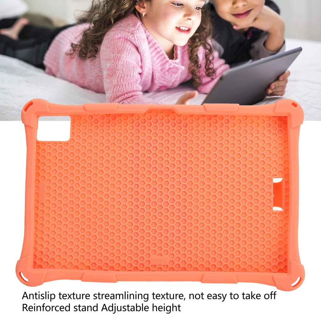 10.4in Tablet Case for   T40 Pro T40 Plus Shock Absorption Soft Silicone Tablet Protective Cover with Bracket