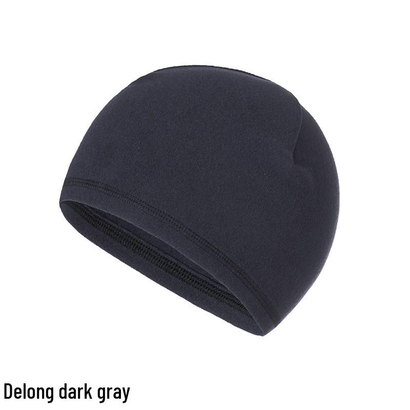 Теплая катионная шапка-бини на флисовой подкладке для осенне-зимнего сезона, для велоспорта на открытом воздухе, катания на лыжах и альпинизма