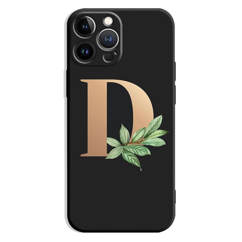 Чехол для телефона с буквенным принтом для iPhone Samsung Galaxy Redmi Xiaomi Oppo OnePlus Note SA 7 8 9 10 11 12 13 14 20 21 22 23 53 54 Pro Max Plus Ultra TPU Soft