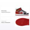 Кроссовки Air 1 Mid SE PS Ugly Christmas Sweater Kids красные белые черные DM1210-150
