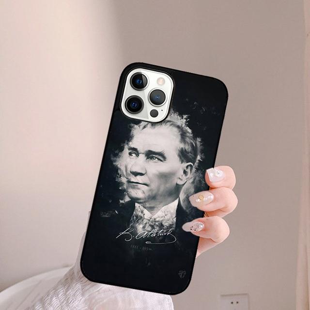 Чехол для телефона с подписью Мустафы Кемаля Ататюрка для iPhone 17 Air 16 15 14 13 11 12 Pro Max Plus Shell Coque