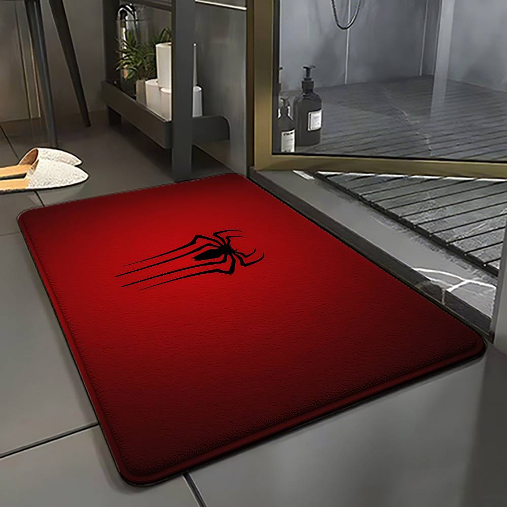 Cool-S-spider-man-Classic Carpet Bathroom Anti-slip Mat Door Mat Home Decoration Mat Entrance Door Mat Scratch-resistant Door