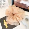 Summer Organza Silk Scrunchies Elastic Hair Bands for Women Fashion Hair Rope Ponytail Holder Ties Girl Hair Accessories