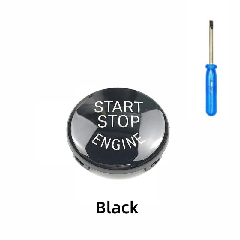 Кнопка запуска двигателя автомобиля, сменная крышка, переключатель остановки, аксессуары, декор ключа для BMW X1 X5 X6 E71 Z4 E89 3 5 серии E90 E91 E60 E87