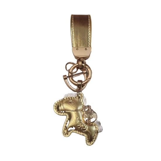 Брелок для ключей автомобиля Шарм Год Лошади Декоративный брелок Рюкзаки Сумки Сотовые телефоны Кошельки Аксессуар