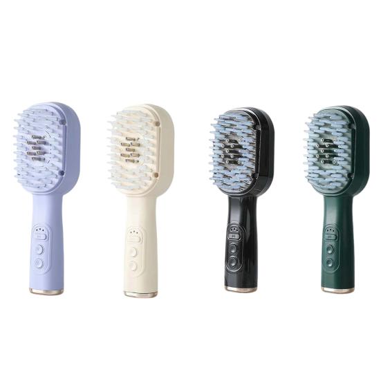 Nostalgie Red Light Scalp Massager, Electric Hair Growth Comb with Essence Dispenser, 3 Mode USB Rechargeable Vibration Brush for Care