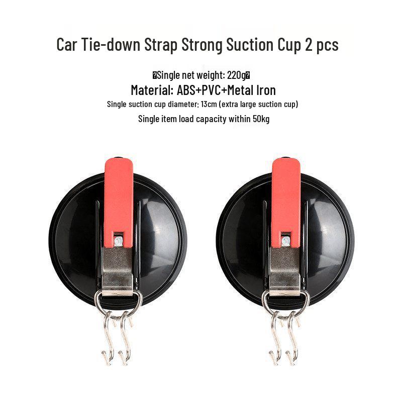 Suction Cup Hook for Wall, Glass, and Car Roof Tent Storage