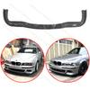 Для BMW 5 серии M5 E39 1997--2004 520 528 530 540 Высококачественный 3 шт. Автомобильный передний бампер, губа, спойлер, глянцевый черный, под карбон