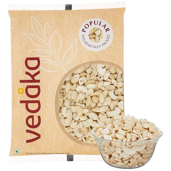 Семена подсолнечника премиум-класса Vedaka, 200 г и бренд Amazon - популярные кешью Vedaka - дробленые, 200 г