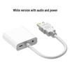 Кабель-адаптер HDMI на VGA для ноутбука к монитору/проектору