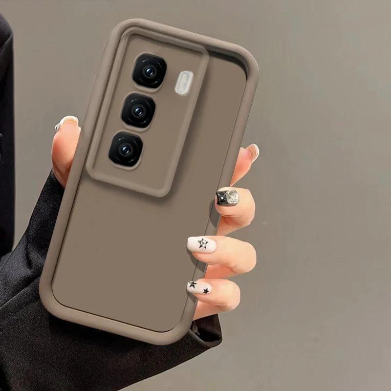 Для чехла infinix Hot 50 Pro Plus, Силиконовый матовый противоударный мягкий ударопрочный чехол-скин для infinix Hot 50 Pro +