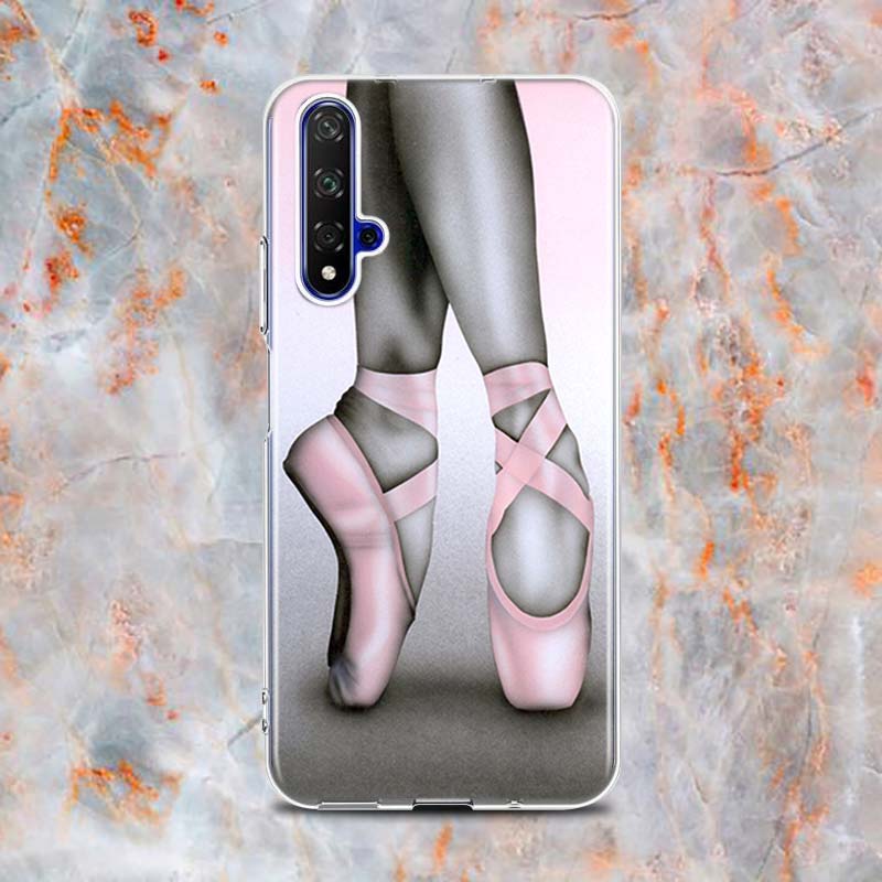 Силиконовый чехол для балерины, балерины для Honor 20, 20S, 20E, 8, 8A Prime, 8X MAX, 8C, 8S, 7A, 7C, 7S Pro, чехол для телефона