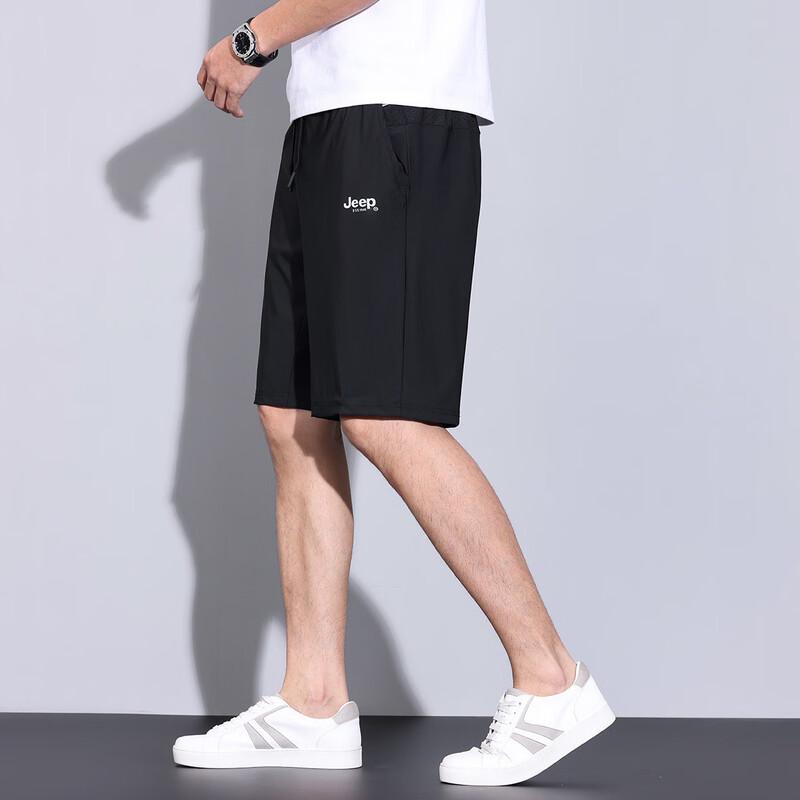 Jeep Мужские легкие повседневные спортивные и пляжные шорты