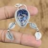 Wedding Gift For Her 925 Sterling Silver Natural Sodalite Gemstone Pendant