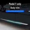 Защитно-декоративные полосы на передние и задние двери Tesla Model Y, Легкая установка.