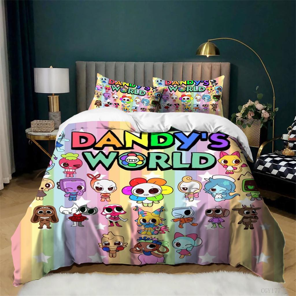 Комплект пододеяльников Dan-dy's World, 3 предмета, всесезонный, легкий комплект постельного белья, мягкое, удобное покрывало для одеяла на молнии