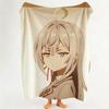 Character N Nayuta A Amakawa Throw Flannel Throw Blanket Suitable for Sofa Living Room Bedroom
