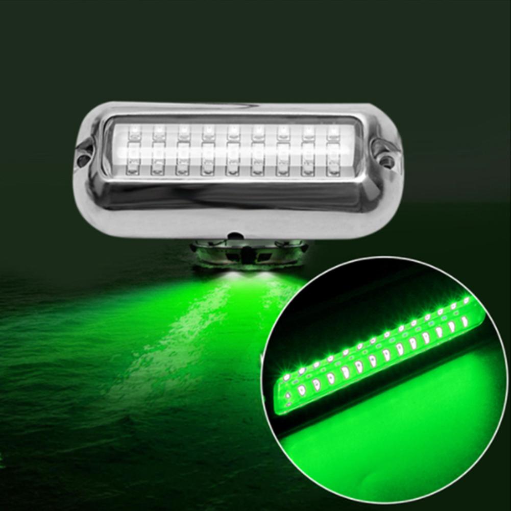 1 шт. 42 светодиода 50 Вт лодочный транцевый светильник из нержавеющей стали водонепроницаемый морской подводный понтонный светильник аксессуары синий/белый/красный