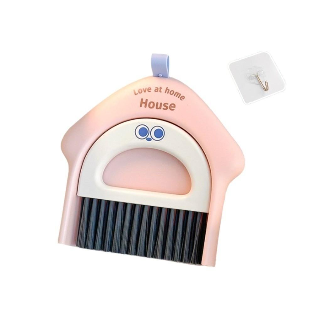Detachable Desktop Broom Dustpan Set Mini Portable Dustpan Desktop Cleaning