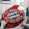1pc FC Bayern Munich Print Flannel Blanket, High quality Comfortable for All Seasons, Home Decor, Warmth and Comfort, Perfect for Christmas Gifts47