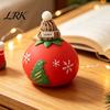 Fun Squishy Toys for Relaxation Christmas Tomato Bear Squeeze Toy Stress Relief, Cute TPR Decompression Soft Anxiety Relief Figure with Festive