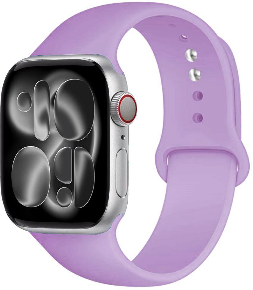 Силиконовый ремешок Для Apple Watch 11 band 44mm 40mm 49mm 45mm 41mm 38 46mm 42mm correa bracelet iWatch series 9 8 7 6 SE ultra 2 3