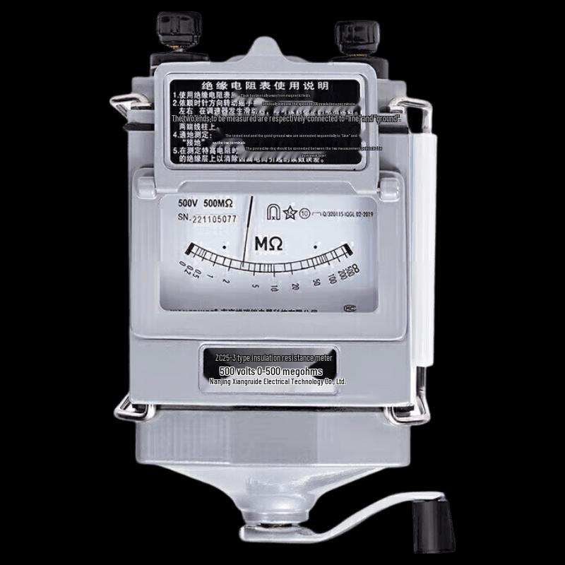 Тестер сопротивления изоляции Xiangruide ZC25-3 (Китайская версия)