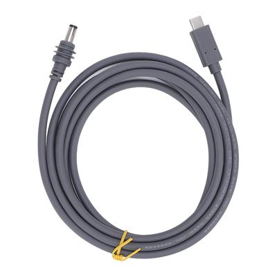 49,2 фута/5 м Тип C вход для постоянного тока кабель питания 20 В 5 А кабель с разъемом Barrel Jack работает с 100 Вт PD зарядное устройство вода